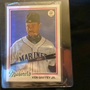 Ken Griffey jr. baseball card